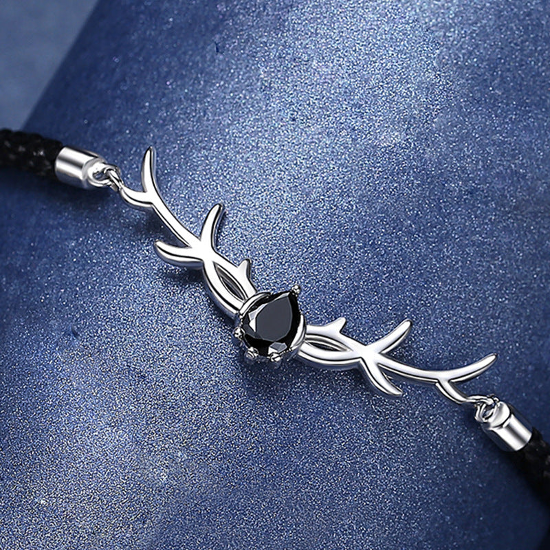 Cervus Atra [Sterling Silver Bracelet]