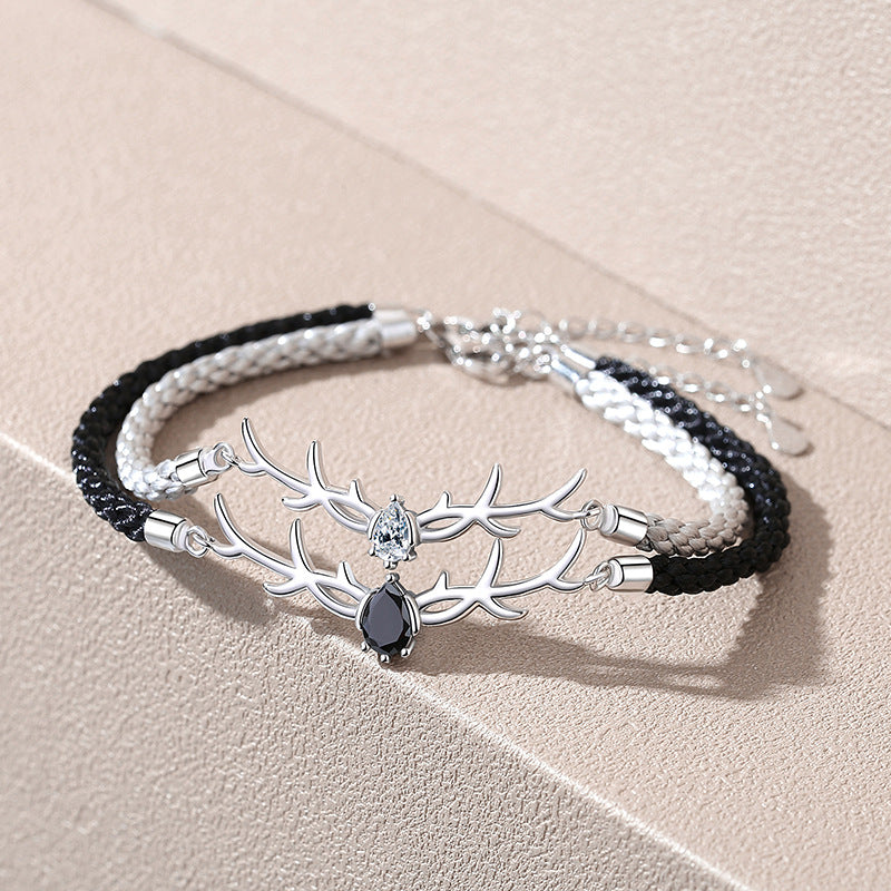 Cervus Atra [Sterling Silver Bracelet]