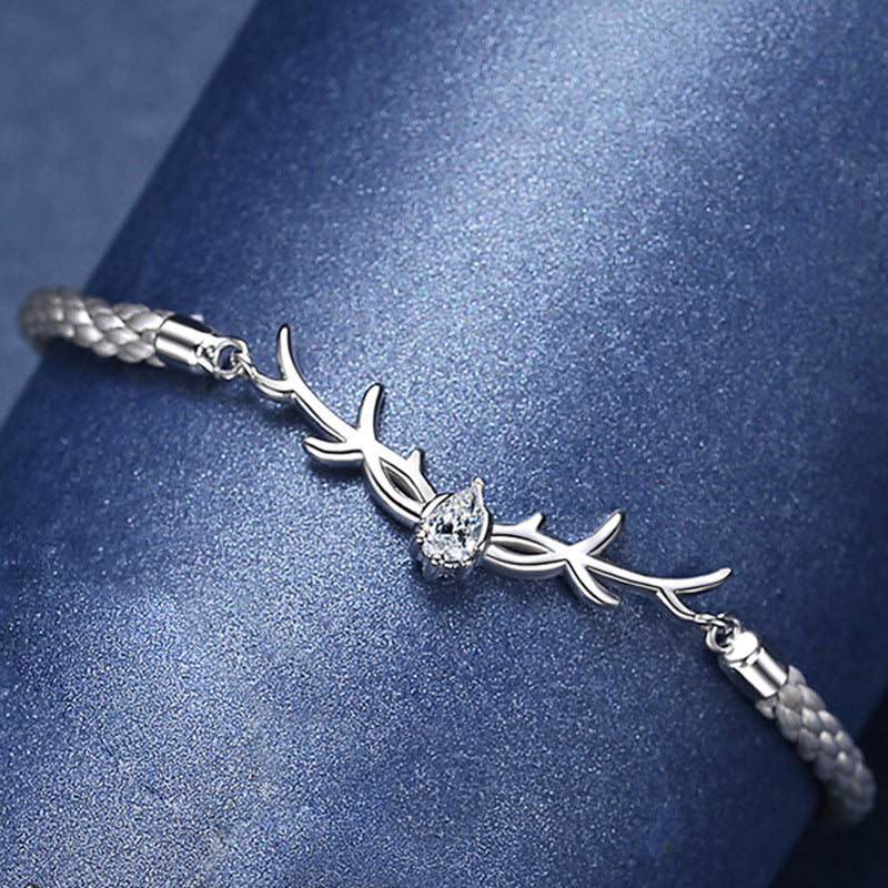 Cervus Atra [Sterling Silver Bracelet]