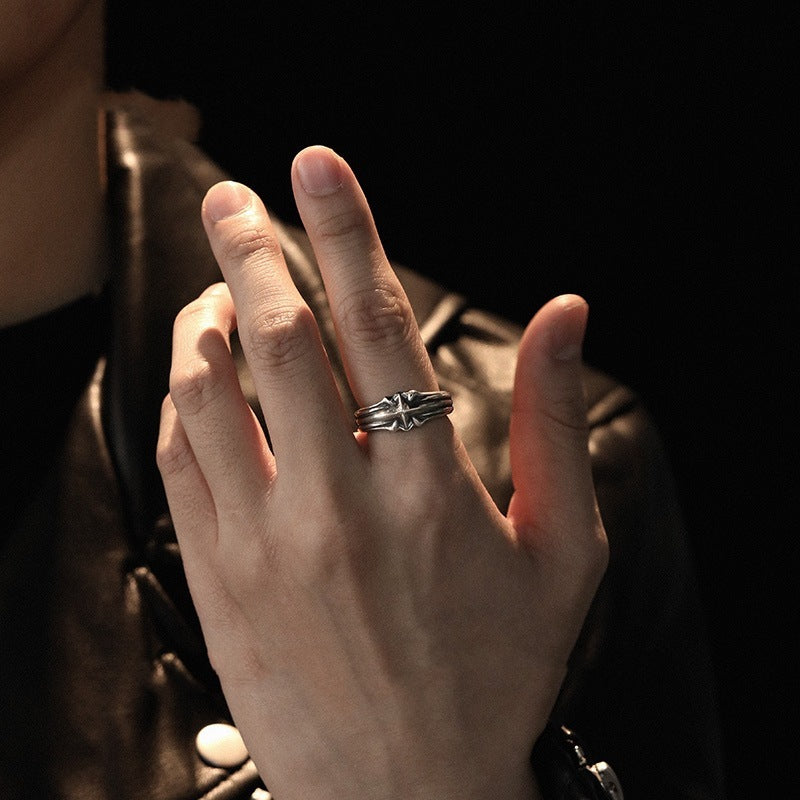 Noctis [Silver Cross Ring]