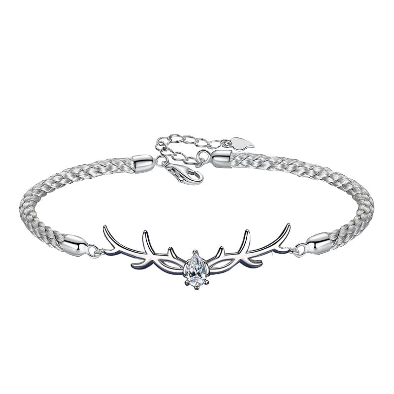 Cervus Atra [Sterling Silver Bracelet]