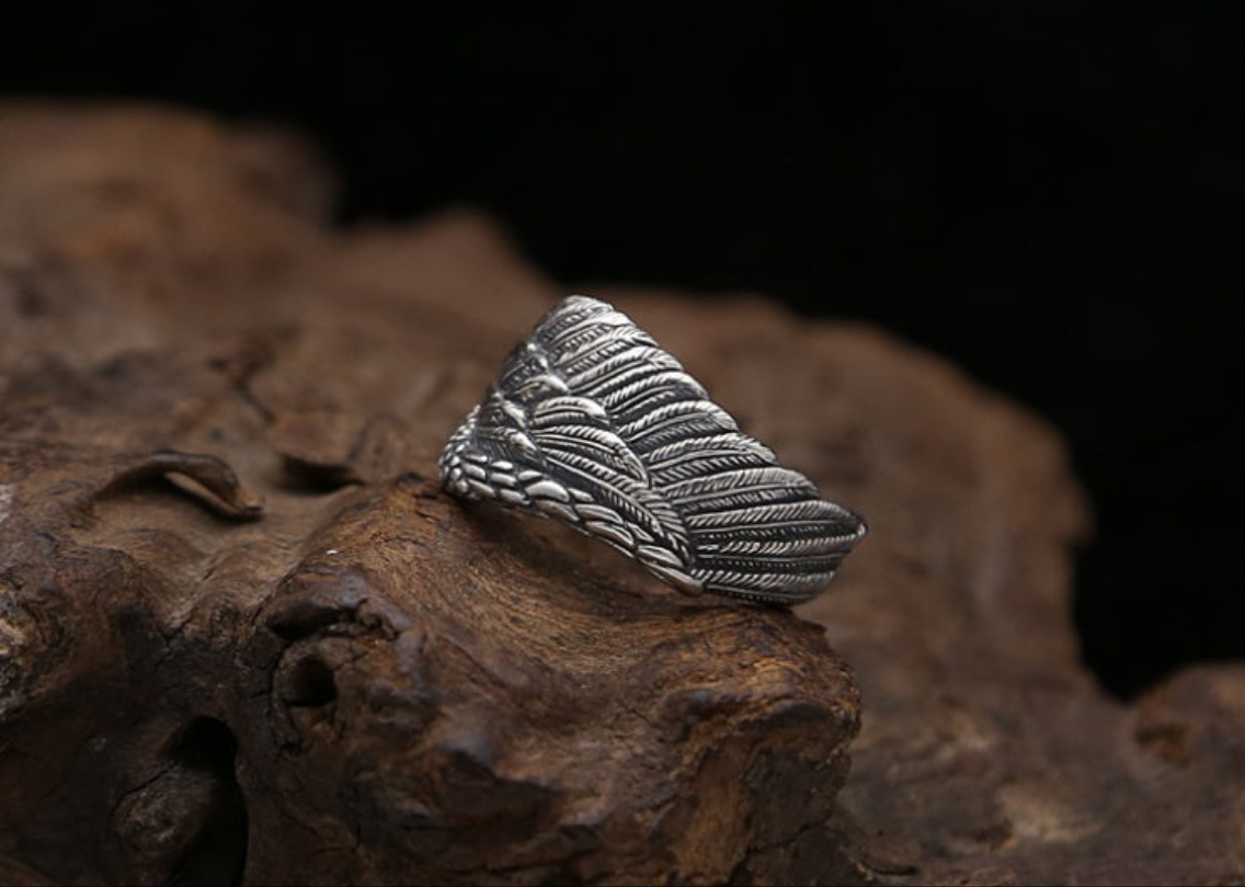 Valkyra [S925 Silver Wing Ring]