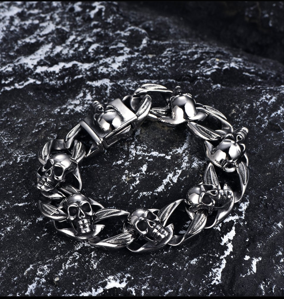 Tenebris Vorela Premium Line [Skull Domineering Bracelet]