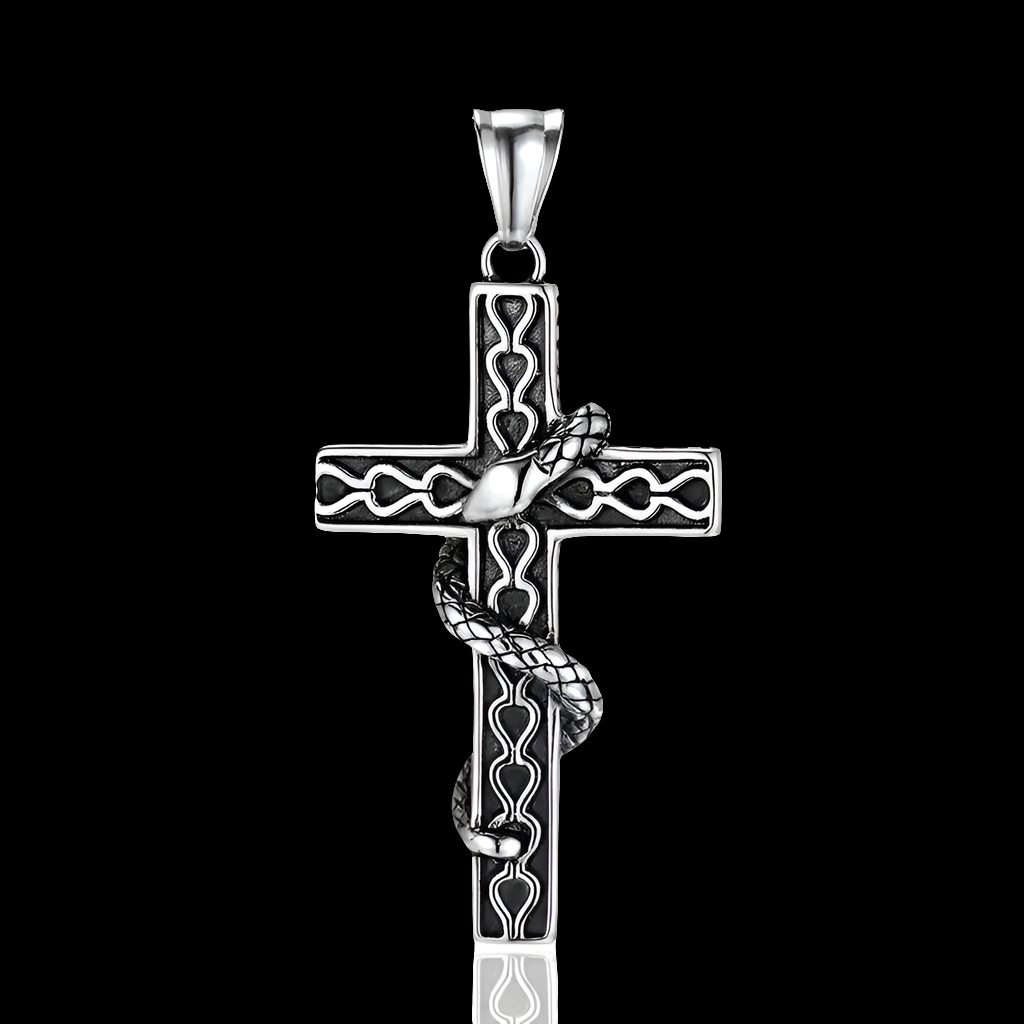 Arcana [Snake Wrapped Cross Chain]