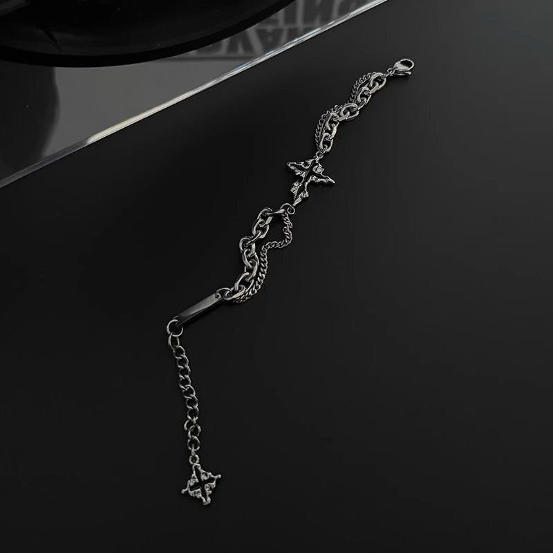 Crucis [Dark Cross Bracelet]