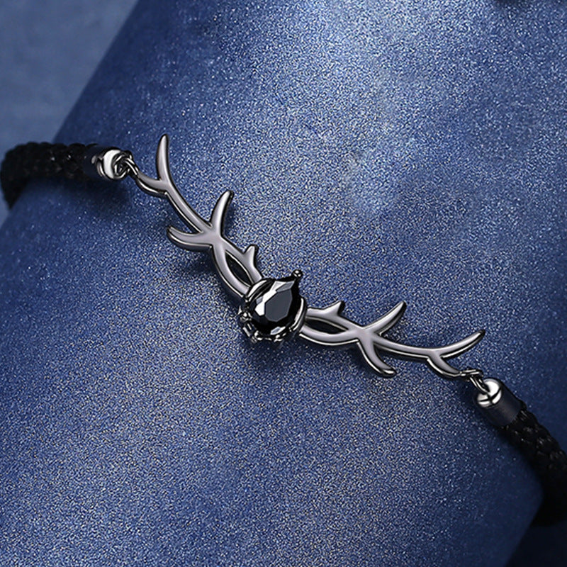 Cervus Atra [Sterling Silver Bracelet]