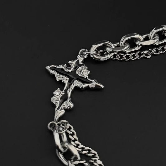 Crucis [Dark Cross Bracelet]